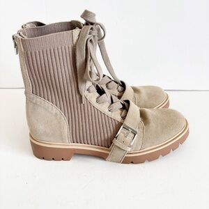 DOLCE VITA Patric suede lug boots like new sz. 8.5